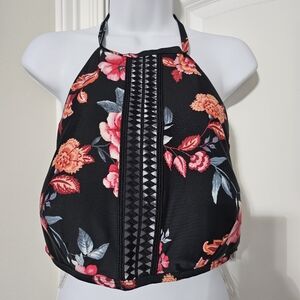 Floral Bikini Top Size 2X NWT